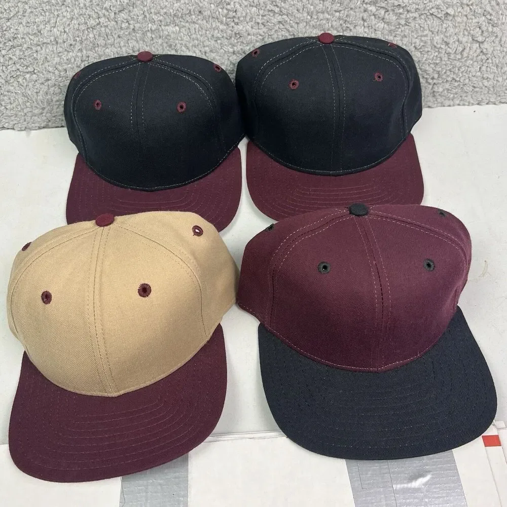 Vintage New Era Blank Pro Model Hat‎ USA Baseball Cap Lot of 13